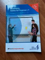 Business Sales & Finance | Nieuw, Ophalen of Verzenden, Gamma, Nieuw, MBO