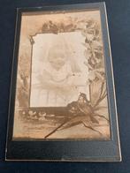 cdv carte de visite foto kind post mortum, Verzenden, Foto, Zo goed als nieuw, Voor 1940