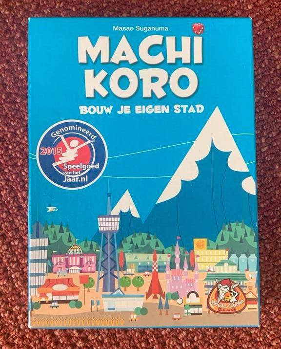 Machi Koro spel van White Goblin Games, Hobby en Vrije tijd, Gezelschapsspellen | Kaartspellen, Zo goed als nieuw, Ophalen of Verzenden