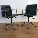 2 ICF Charles Eames bureaustoel EA 117 swivel vintage, Ophalen, Gebruikt, Zwart, Nvt