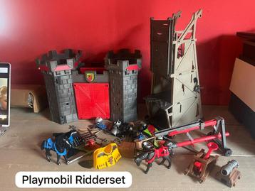 Playmobil ridderkasteel – compleet met ridders, paarden beschikbaar voor biedingen