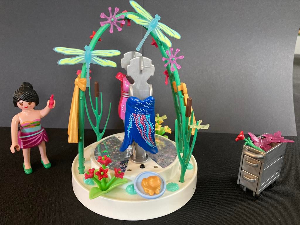 Playmobil styliste met verlichte etalage 5489, Ophalen of Verzenden, Zo goed als nieuw