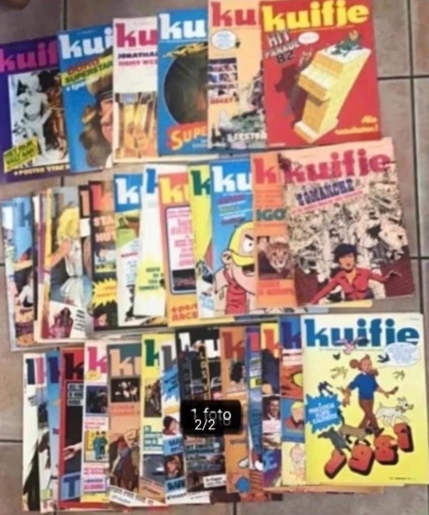 38 weekbladen Kuifje, Boeken, Meerdere comics, Ophalen of Verzenden, Gelezen, Europa