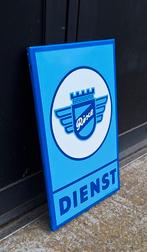 Origineel emaille reclamebord Rixe Dienst motorfietsen., Reclamebord, Gebruikt, ., Ophalen of Verzenden