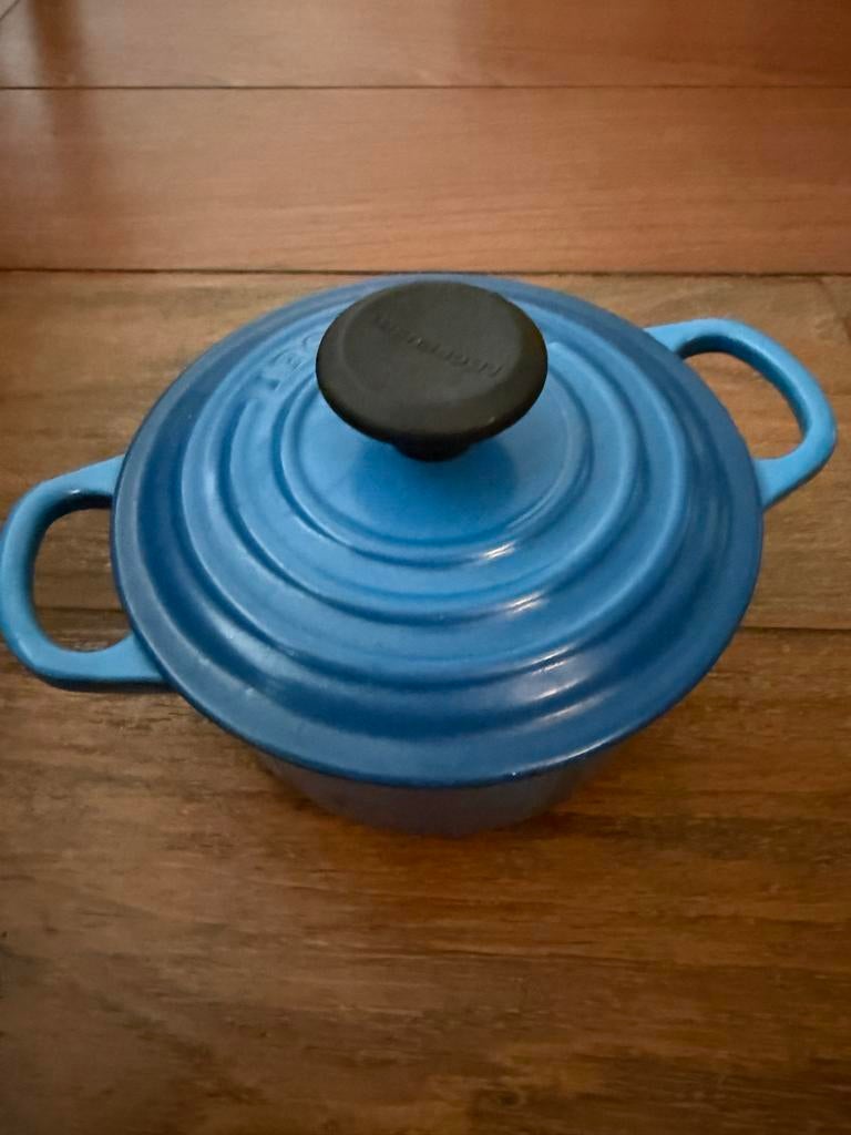 Staub & Le Creuset Set: Braadpan, Mini-Cocotte, Ovenschaal, Ophalen, Zo goed als nieuw