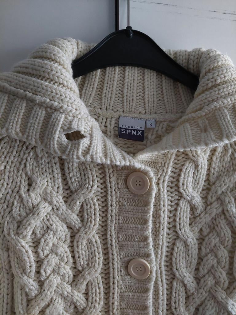 Creme kleur vest, Beige, Fashion SPHX, Nieuw, Ophalen of Verzenden