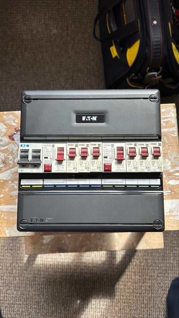 Groepenkast met 6 groepen B16, Ophalen of Verzenden, Zo goed als nieuw, Overige typen