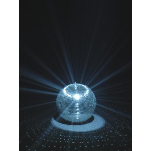 EUROLITE Mirror Ball 40cm Spiegelbol zilver, Geluidgestuurd, ., Discobol, Nieuw