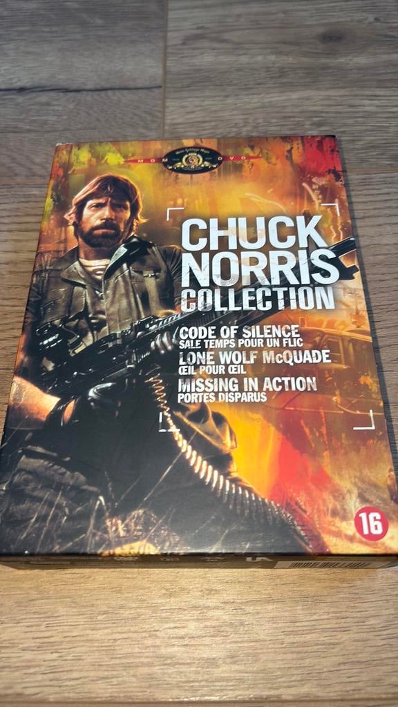Chuck Norris Collection met 3 van zijn beste films., Cd's en Dvd's, Dvd's | Actie, Vanaf 16 jaar, Ophalen of Verzenden, Zo goed als nieuw