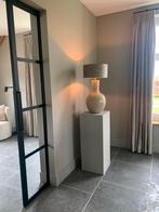 Lampenkap brons taupe goud beige hotel chic kruiklamp, Ophalen, Hotel chic, Beige, Rond