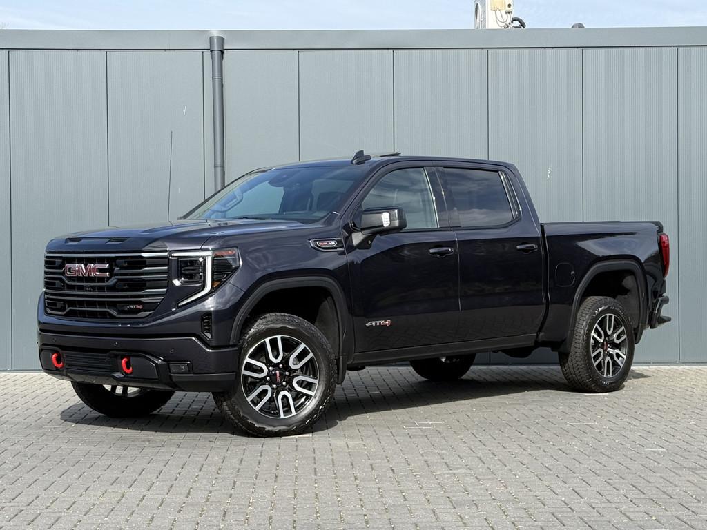 GMC SIERRA AT4 6.2L V8 420 PK / BPM VRIJ! / VIRTUAL COCKPIT, Auto's, GMC, 2423 kg, 426 pk, SUV of Terreinwagen, Zilver of Grijs