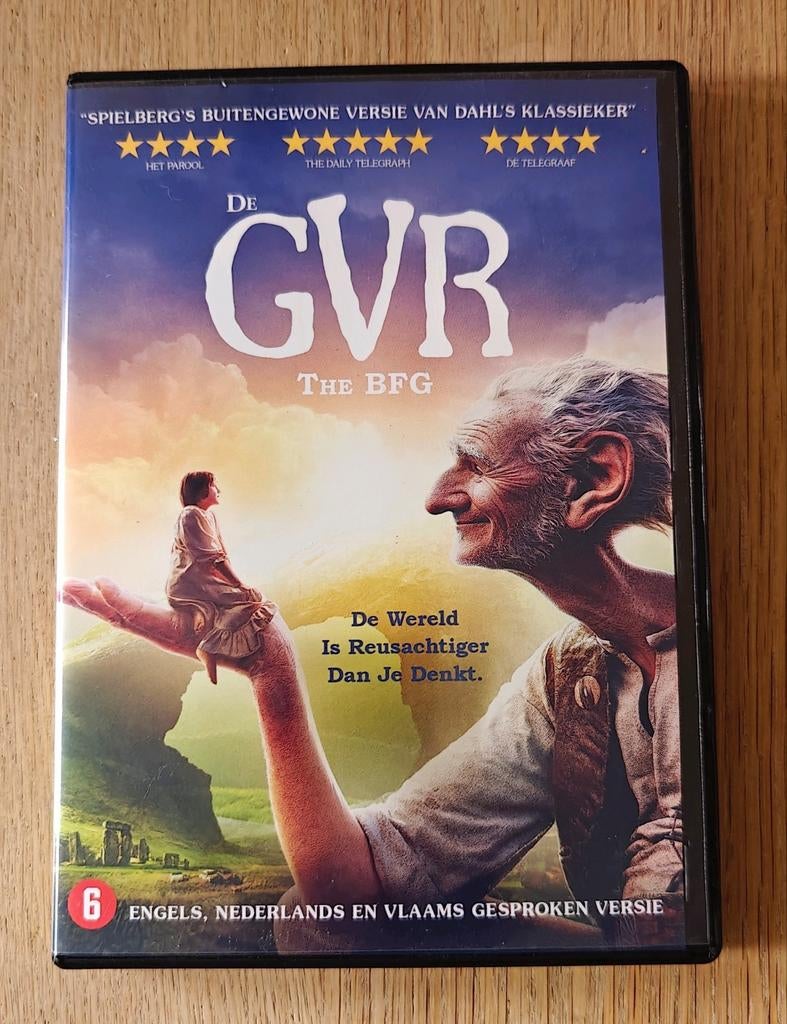 De GVR (The BFG) DVD, Alle leeftijden, Ophalen, Zo goed als nieuw