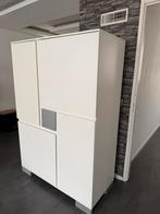 Moderne witte kledingkast/kast met planken/ luxe IKEA kast, Huis en Inrichting, 100 tot 150 cm, Ophalen of Verzenden, Zo goed als nieuw