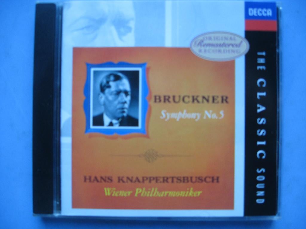 Bruckner, 5e symphonie; Wagner, Knappertsbusch, Ophalen of Verzenden, Romantiek, Zo goed als nieuw, Orkest of Ballet