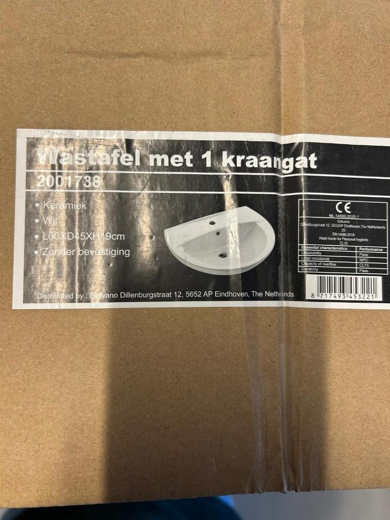 wasbakken, Ophalen, Nieuw, Steen, Wastafel