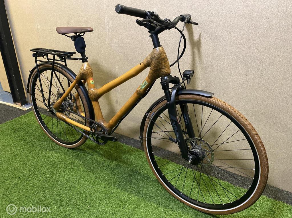 MYBOO KURO 2024 BAMBOE FRAME FIETS ALFINE 11 BELT DRIVE, Fietsen en Brommers, Overige merken, 53 tot 56 cm, MY BOO, MY BOO