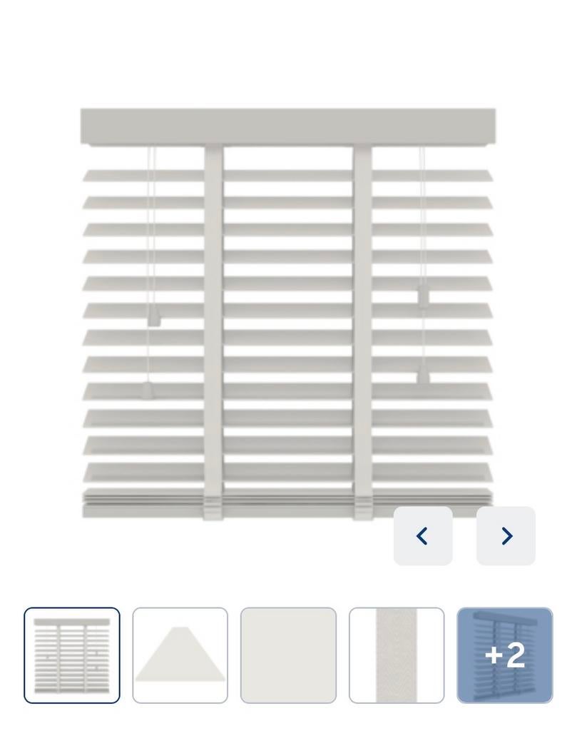 Gamma houten jaloezie wit 160/180, Ophalen of Verzenden, Gebruikt, Wit, 150 tot 200 cm