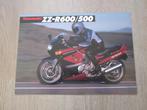 Kawasaki ZZ-R 600 / ZZ-R 500 brochure folder 1990 ?, Ophalen of Verzenden, Kawasaki