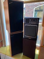 Vintage luidsprekers: Sansui en Philips sets, Gebruikt, Minder dan 60 watt, Front, Rear of Stereo speakers, Ophalen