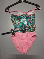 Nieuwe bikini set met bloemenprint en roze broekje, Nieuw, Bentiggini, Ophalen of Verzenden, Roze