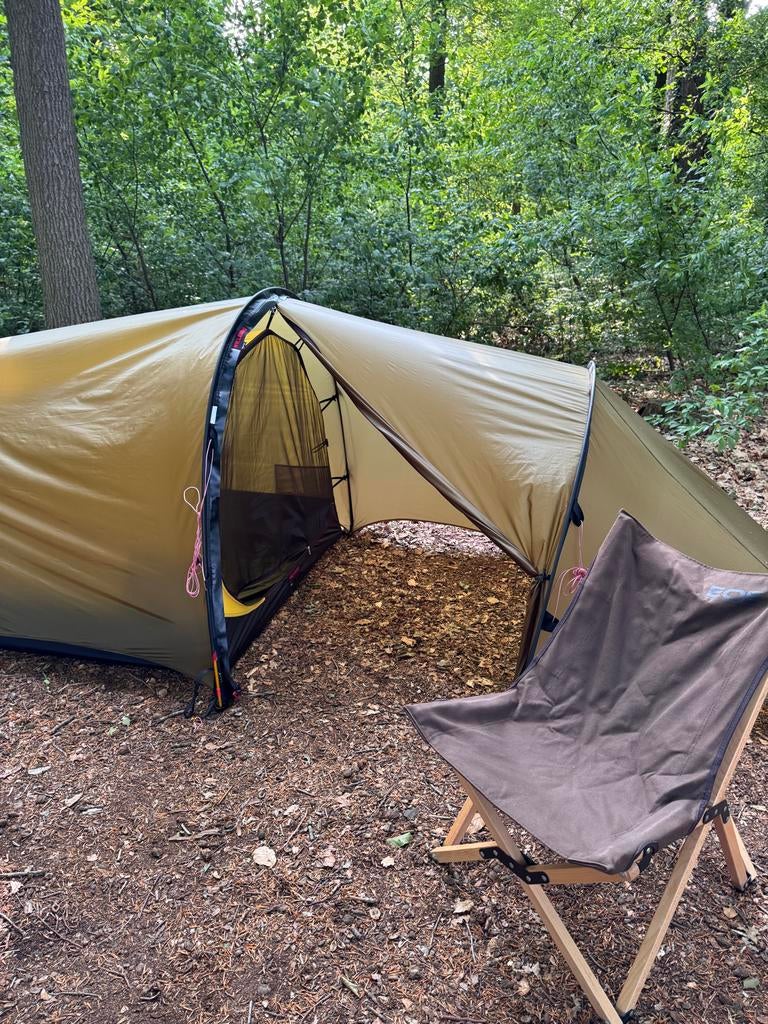 Hilleberg Anjan GT 2 tent, Caravans en Kamperen, Tenten, Ophalen of Verzenden, Zo goed als nieuw, Tot en met 2