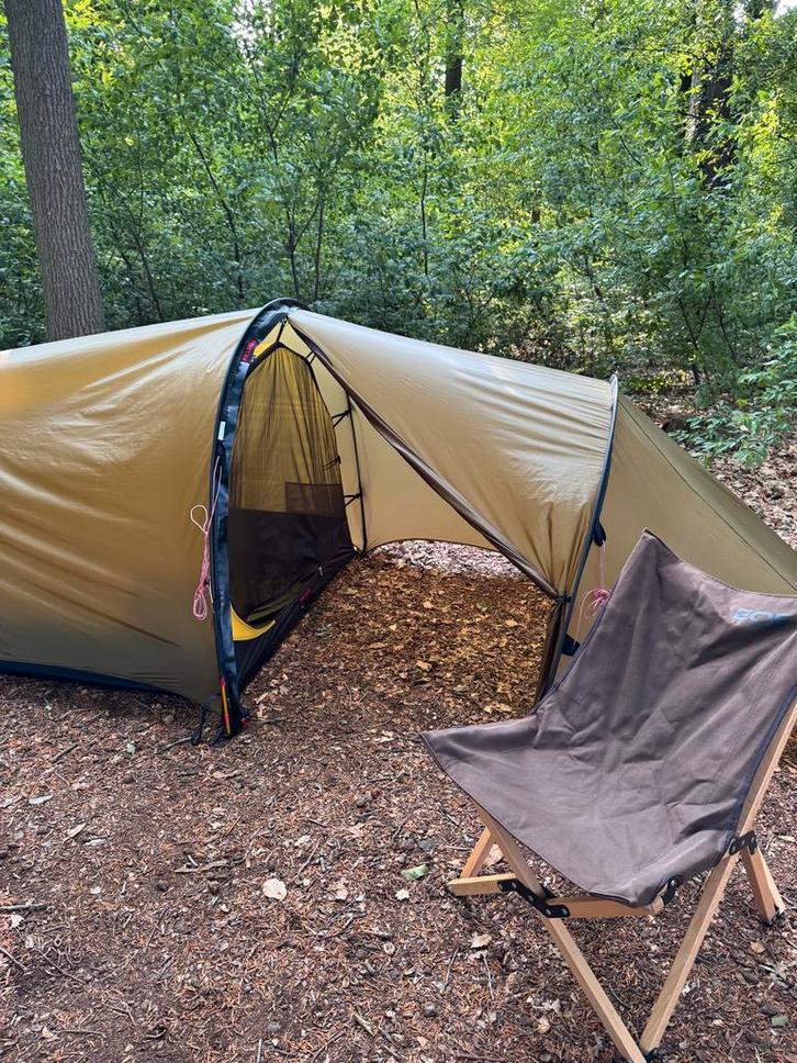Hilleberg Anjan GT 2 tent, Caravans en Kamperen, Tenten, tot en met 2, Zo goed als nieuw, Ophalen of Verzenden