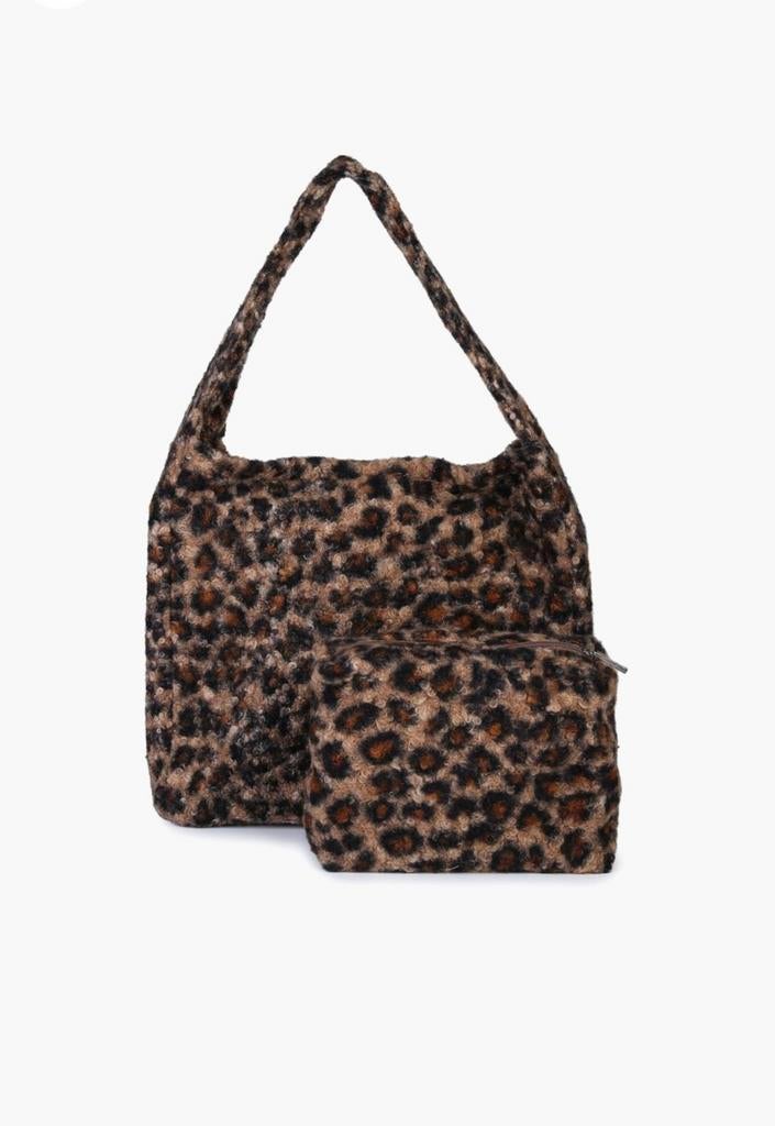 teddy tas dagelijks luipaardprint Zachte teddy tas/faux fur, Overige kleuren, Nieuw, Ophalen of Verzenden, .