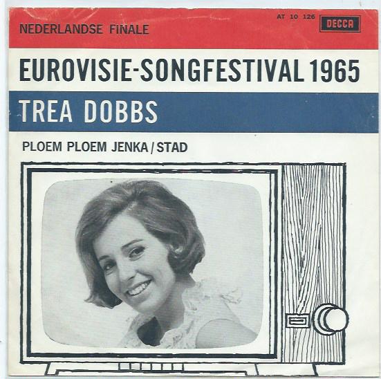 Eur. Songfestival- Trea Dobbs- Ploem ploem Jenka, Verzenden, Zo goed als nieuw, Overige formaten, Levenslied of Smartlap