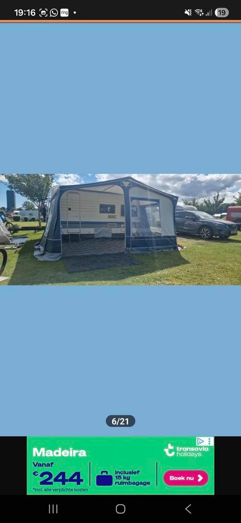 Voortent maat 9, Caravans en Kamperen, Ophalen