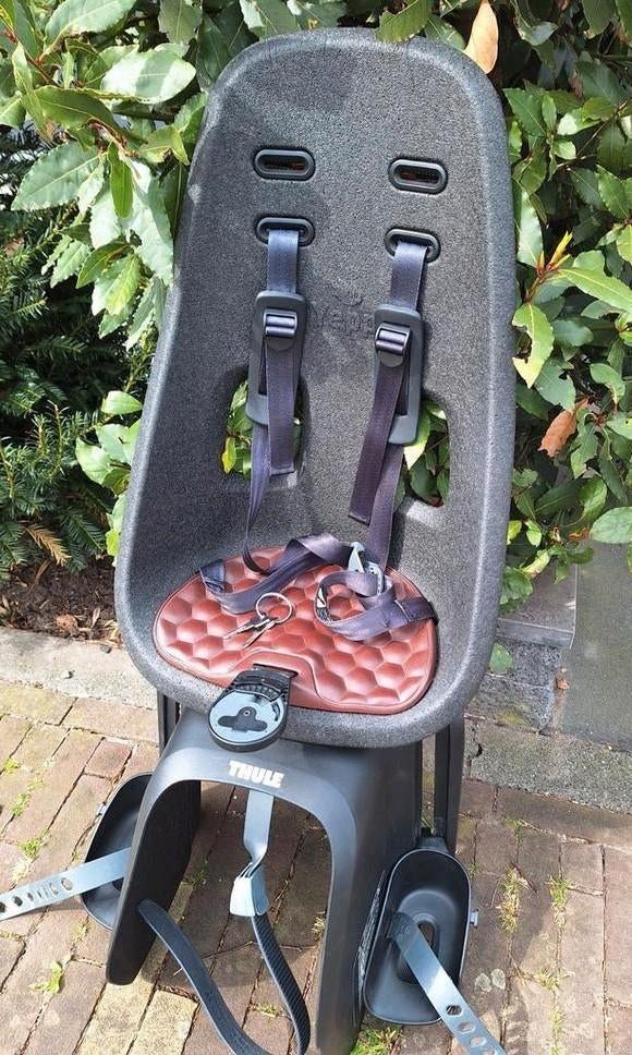 Thule Yepp Nexxt 2 Maxi achterzitje fietszitje, Fietsen en Brommers, Fietsaccessoires | Fietsstoeltjes, Ophalen, Achterzitje, 0 t/m 18 kg