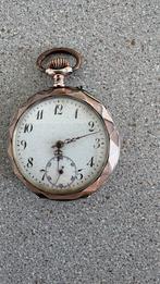 Zakhorloge Remontoir Cylindre 10 Rublis, Sieraden, Tassen en Uiterlijk, Horloges | Antiek, Ophalen of Verzenden, Zilver, Overige merken