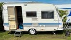 Hobby De Luxe 400KB - Compacte en complete caravan, Caravans en Kamperen, Caravans, Hobby, Omvormbare zithoek, Treinzit, 750 - 1000 kg
