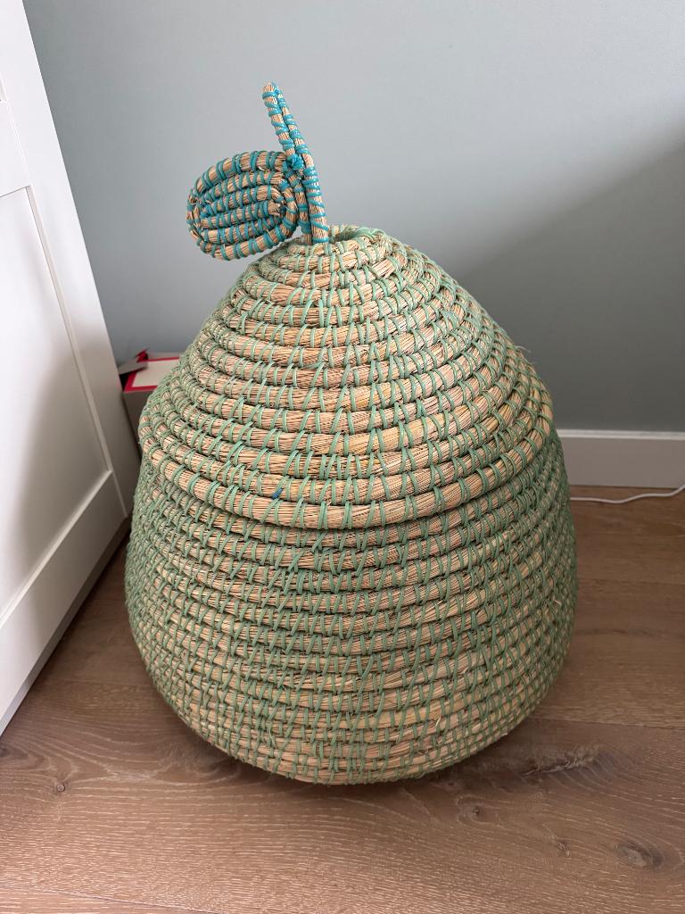 Zara opbergmand kinder, Ophalen, Mand, Rond, Zo goed als nieuw