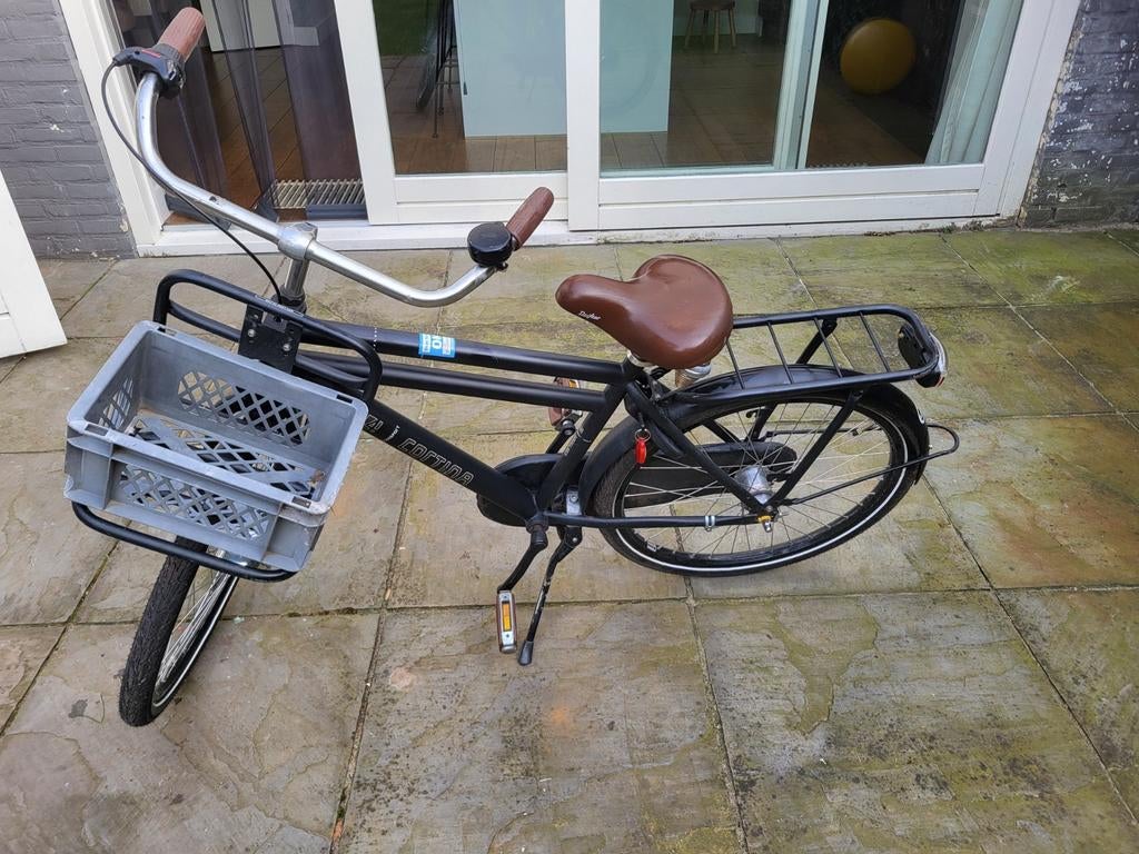 Stoere Cortina transportfiets jongens 24 inch - Goede staat, Fietsen en Brommers, Fietsen | Jongens, Ophalen of Verzenden