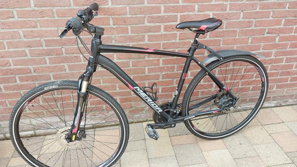 Merida Crossway 300 Hybride Mountainbike - Goede Banden, Fietsen en Brommers, Ophalen, Gebruikt, Hardtail, Heren