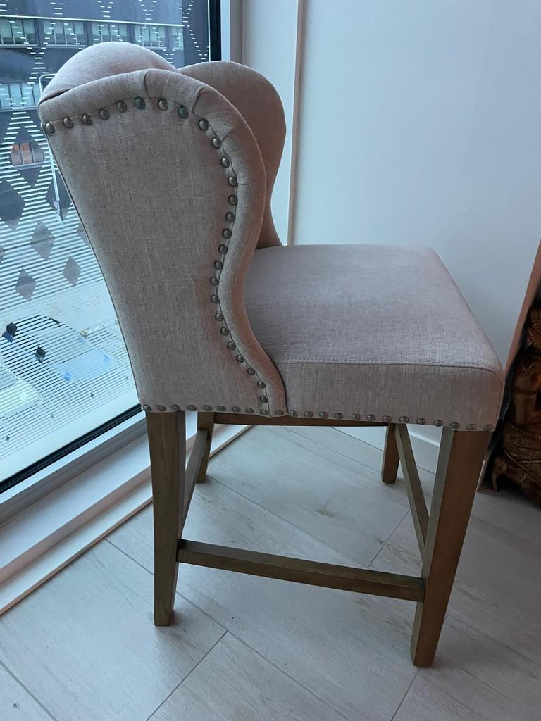 Rivera Maison barkrukken - set van 4, Ophalen, Met voetsteun, 60 tot 90 cm, Zo goed als nieuw