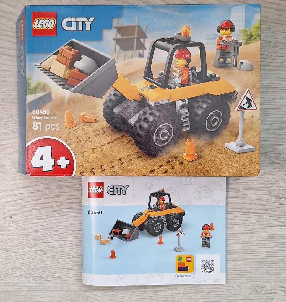 Lego City 60450 doosje en boekje, Ophalen of Verzenden