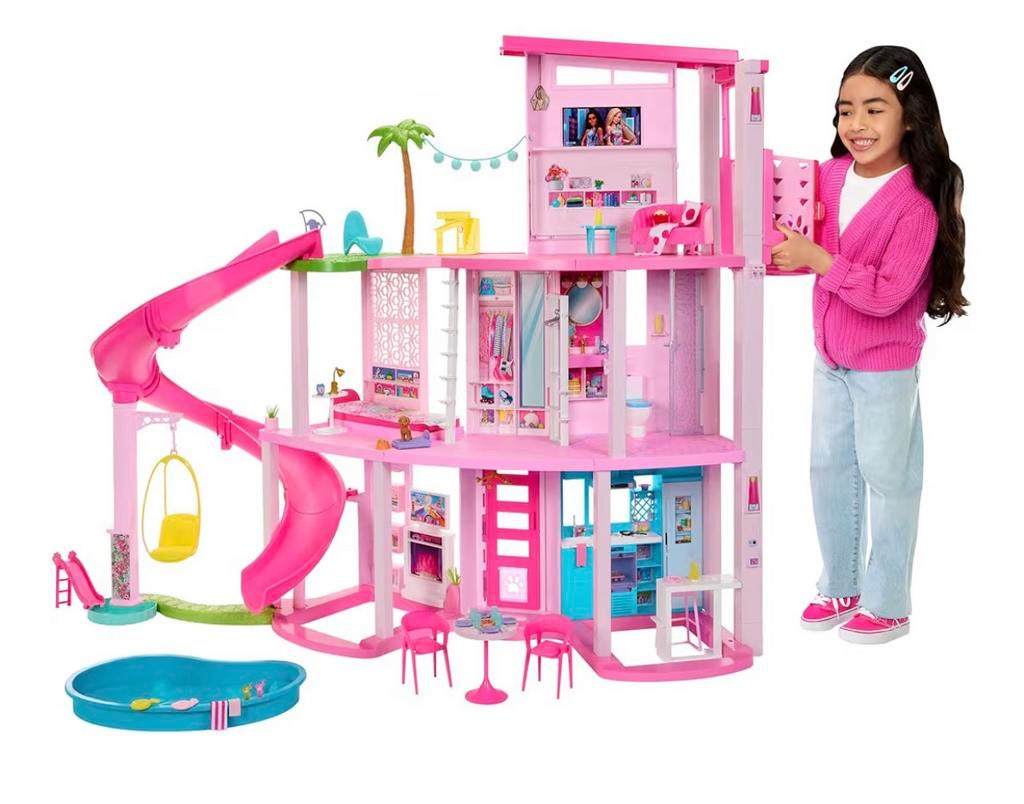 Barbie droomhuis, Ophalen of Verzenden, Zo goed als nieuw, Poppenhuis