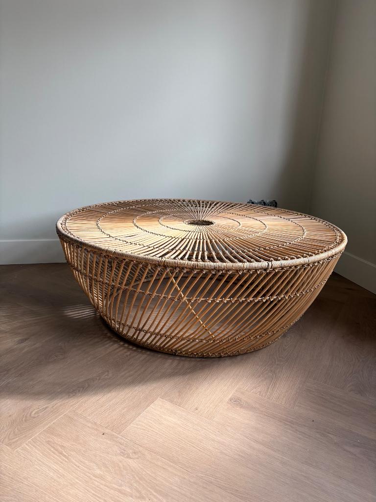 HK Living salontafel, Huis en Inrichting, Tafels | Salontafels, Ophalen, 50 tot 100 cm, Rond, 50 tot 100 cm