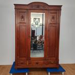 Antieke kledingkast garderobekast kleerkast demontabel 509, Huis en Inrichting, Valkenswaard, Gebruikt, 100 tot 150 cm, 200 cm of meer