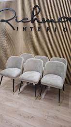 stoelen set 6 khaki model Alicia van Richmond Interiors SALE, Ophalen, Overige materialen, Nieuw, Richmond Interiors model Alicia