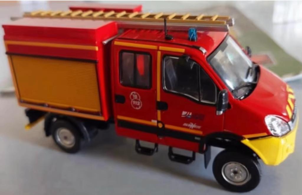 Iveco Daily 55S17 W VPIHR GIMAEX Brandweer schaal 1/43 # 36