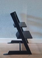 Tripp Trapp stoel zwart met babyset, blad en kussens, Ophalen