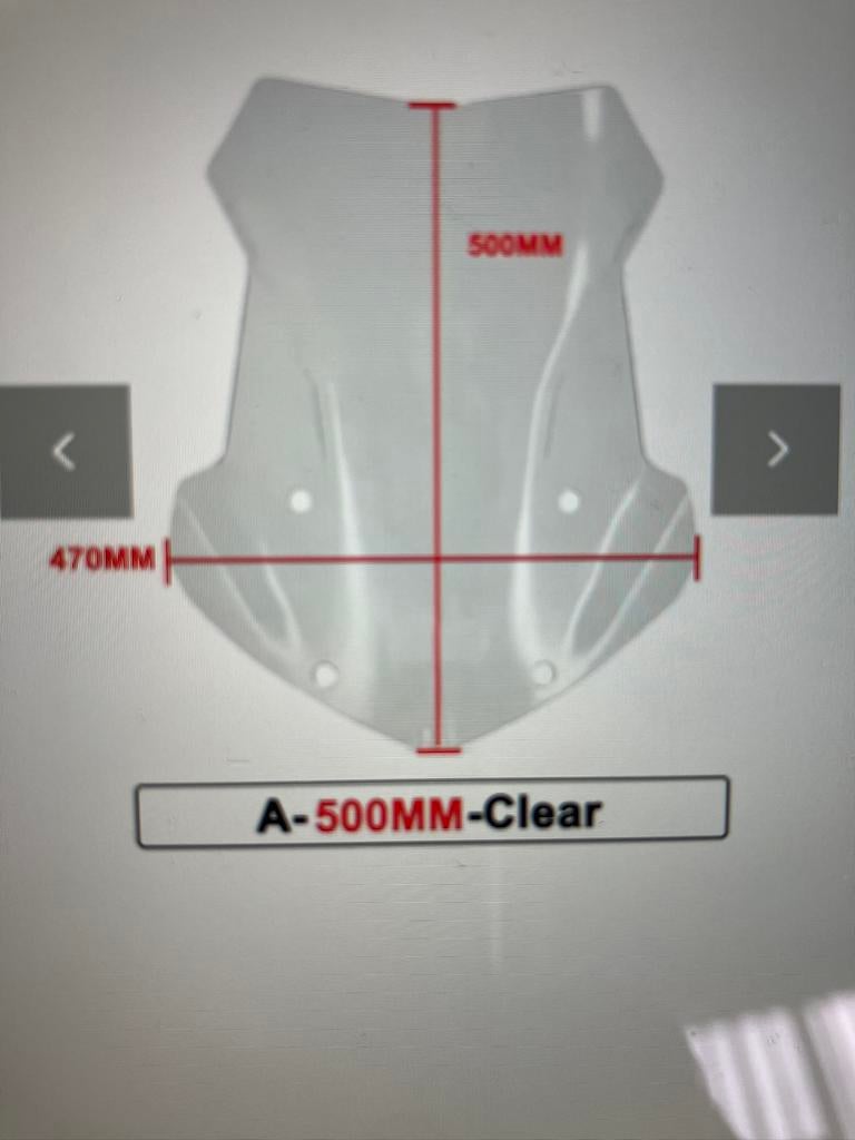 Hoger windscherm BMW R1200 gs lc 2013, Motoren, Onderdelen | BMW, Ophalen, Gebruikt