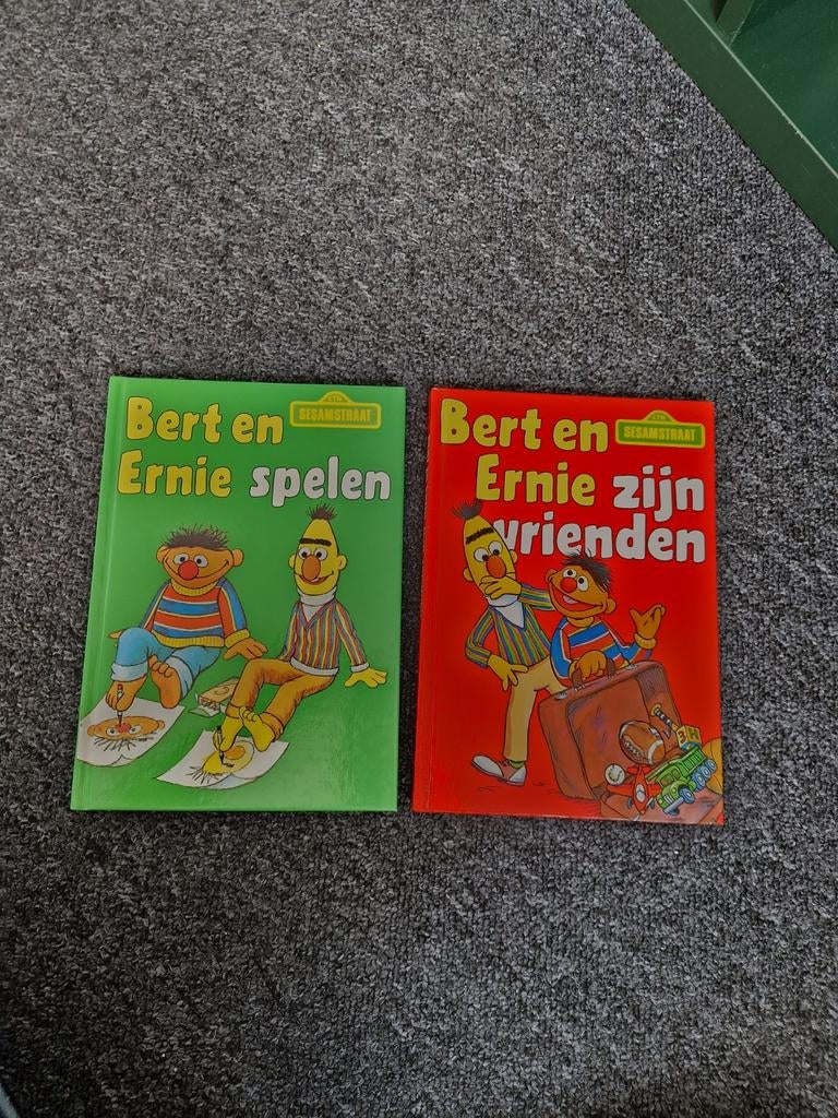 2 Bert en Ernie boekjes, Ophalen of Verzenden