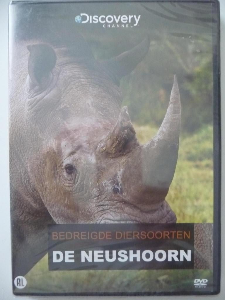 02B: Bedreigde diersoorten De neushoorn (in plastic), Alle leeftijden, Ophalen of Verzenden, Nieuw in verpakking, Natuur