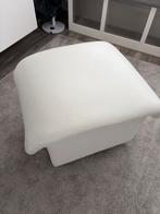 Leren poef, Ophalen, Leer, Zo goed als nieuw, 50 tot 75 cm