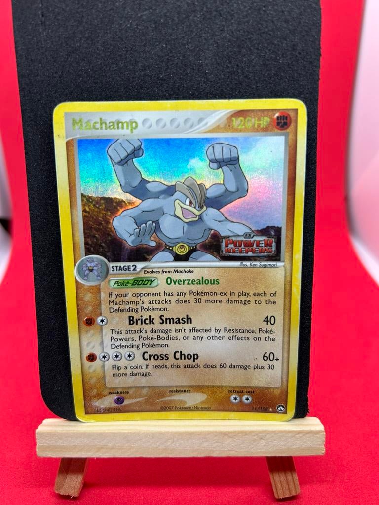 Machamp 11/108 Stamped Reverse Holo EX Power Keepers, Ophalen of Verzenden, Zo goed als nieuw