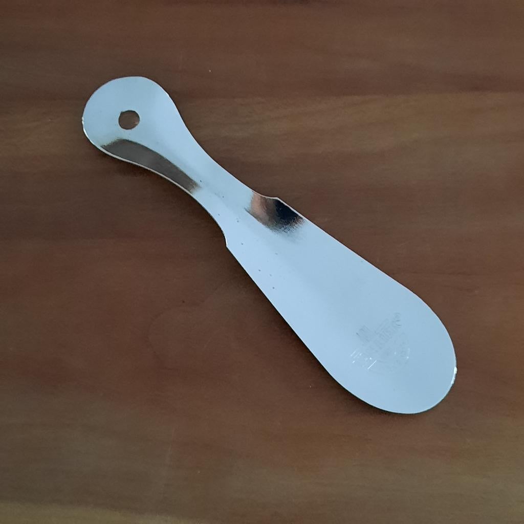 Vintage schoenlepel metaal van Van Lier, Ophalen of Verzenden