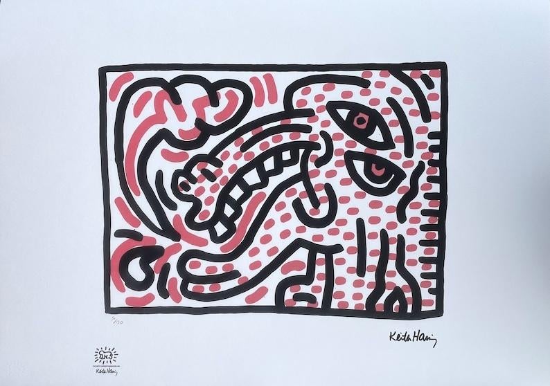 Keith Haring - LUDO I, Antiek en Kunst, Ophalen of Verzenden